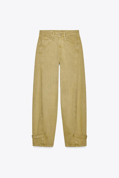 PANTALON BALLOON AVEC PASSANTS