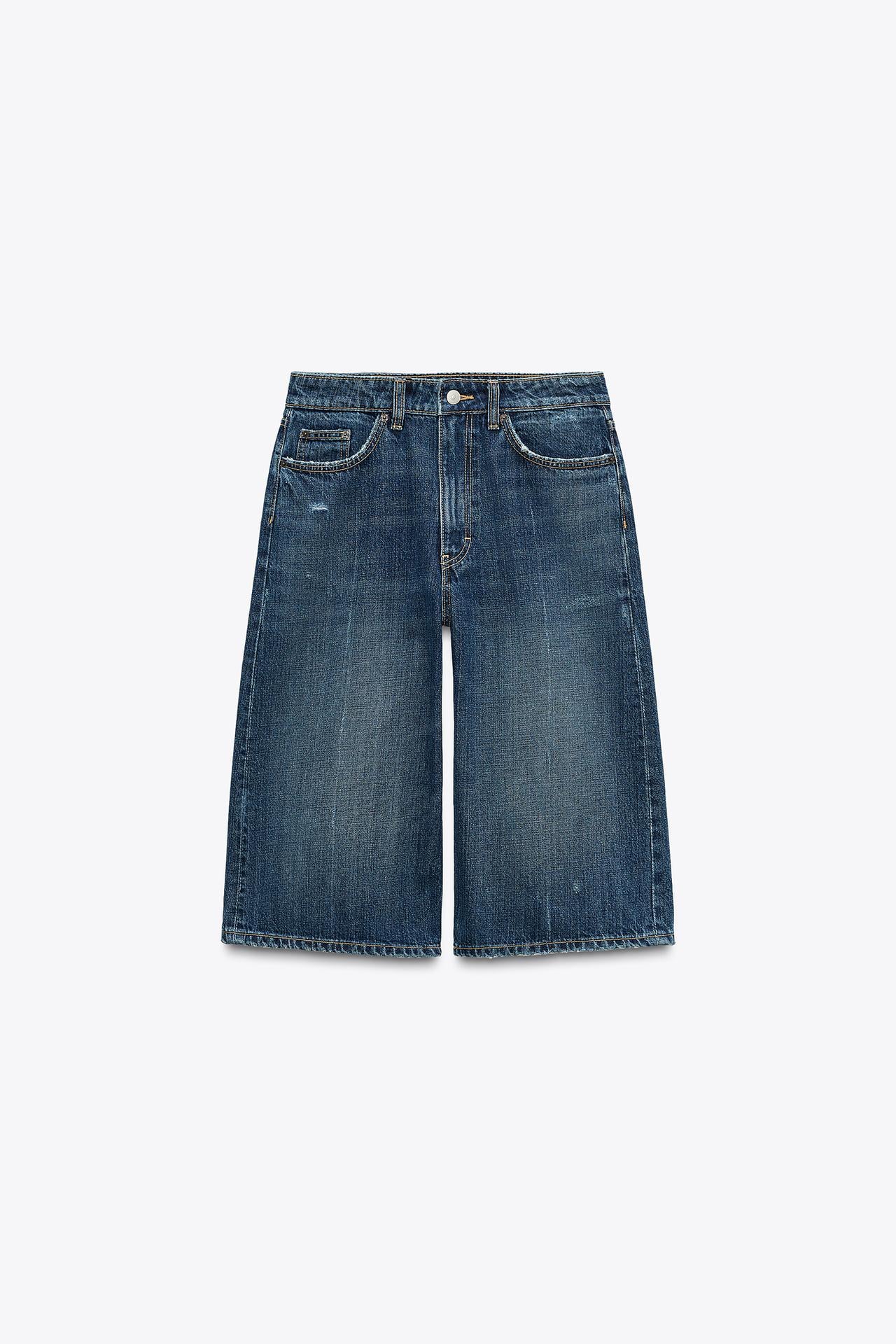 SHORT EN JEAN JORTS TRF TAILLE NORMALE