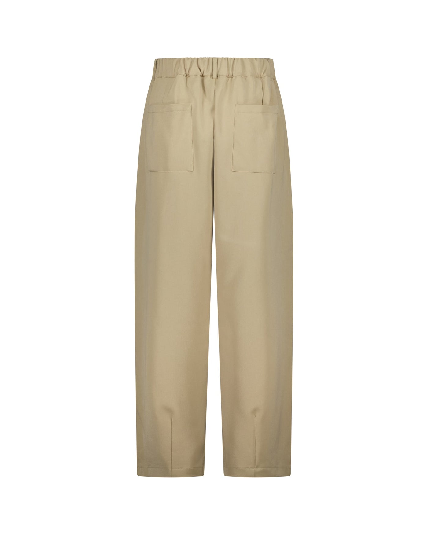 PANTALON À PINCES - SABLE
